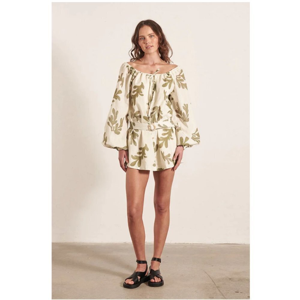 MON RENN COMPOSE MINI DRESS - COMPOSE PRINT - Picture 3 of 5